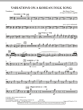 Variations on A Korean Folk Song - 1st Trombone