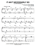 It Ain't Necessarily So [Jazz version] (arr. Brent Edstrom)