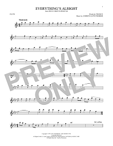 Everything's Alright (from Jesus Christ Superstar) 