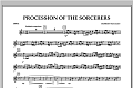 Procession Of The Sorcerers - Oboe