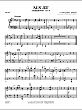 Minuet (from Symphony No. 88) - Piano