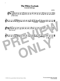 The White Cockade from Graded Music for Tuned Percussion, Book II