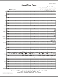 Shout Your Fame - Full Score