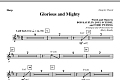 Glorious And Mighty - Harp