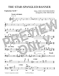 The Star-Spangled Banner (arr. Eric Whitacre) - Euphonium 2 BC in Bb