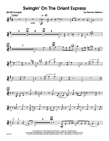 Swingin' On The Orient Express - 4th Bb Trumpet 