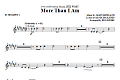 More Than I Am - Bb Trumpet 1