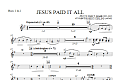 Jesus Paid It All - F Horn 1,2