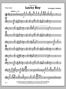 Lucky Boy - Flute 
