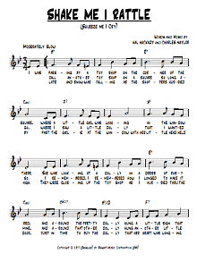 Shake Me I Rattle (Squeeze Me I Cry) 