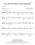 Just Beyond This Land of Mortals (arr. Heather Sorenson) - Violin 2