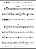 Three Dances from Water Music - Viola