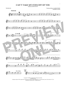 Can't Take My Eyes Off Of You (from Jersey Boys) 