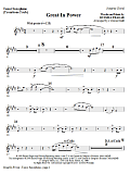 Great In Power - Tenor Sax (Trombone 2 sub)