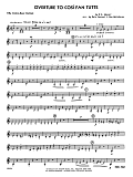 Overture to Cosi Fan Tutte - Bb Contra Bass Clarinet