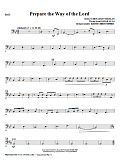 Prepare The Way Of The Lord - Bass