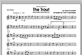 Trout, The (Die Forelle, Movement IV) - Violin 1