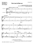 The Lord of Harvest - Percussion 1 & 2