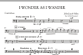 I Wonder As I Wander - String Bass