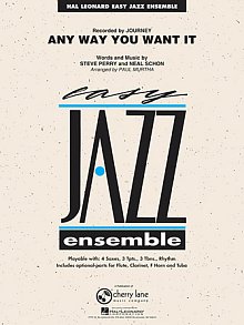Any Way You Want It - Tenor Sax 1 