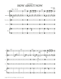 How About Now - Score & Parts