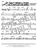 It Don't Mean A Thing (If It Ain't Got That Swing)