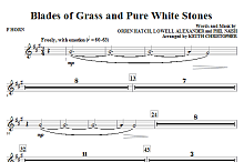 Blades Of Grass And Pure White Stones - F Horn 