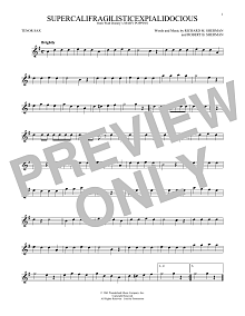 Supercalifragilisticexpialidocious (from Mary Poppins) 
