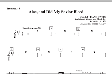 Alas, And Did My Savior Bleed - Trumpet 2 & 3 