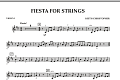 Fiesta for Strings - Violin 1