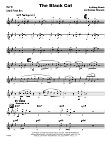 The Black Cat - 2nd Bb Tenor Saxophone 