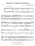 God Rest Ye Merry, Gentlemen - Piano