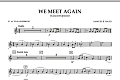 We Meet Again - Eb Alto Saxophone