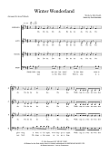 Winter Wonderland (arr. Anna Tabbush)