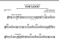For Good (Duet Feature from Wicked) - Percussion 2