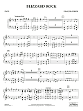 Blizzard Rock - Piano