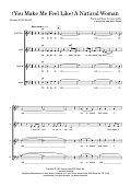 (You Make Me Feel Like) A Natural Woman (arr. Ed Aldcroft)
