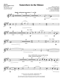 Somewhere in the Silence - Alto Sax 1-2 (sub. Horn 1-2) 