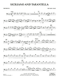 Siciliano and Tarantella - Trombone 1