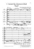 Concerto for 2 Violins (Vivace)