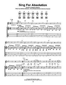 Sing For Absolution 