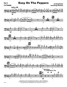Easy On The Peppers - 4th Trombone 