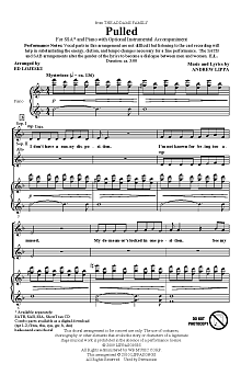 Pulled (from The Addams Family) (arr. Ed Lojeski) 