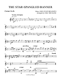 The Star-Spangled Banner (arr. Eric Whitacre) - Bb Clarinet 2