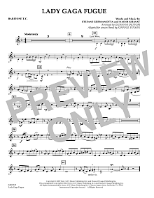 Lady Gaga Fugue - Baritone T.C. 