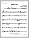 Sing and Rejoice - Tenor Sax (sub. Tbn 2)
