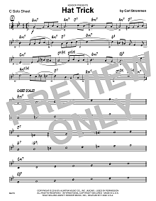 Hat Trick - C Solo Sheet 