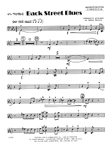 Back Street Blues - 4th Trombone 