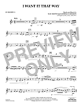 I Want It That Way (arr. Michael Brown) - Bb Trumpet 1