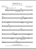Waltz No. 2 - Percussion 1